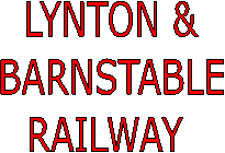 LYNTON &
BARNSTABLE
RAILWAY 